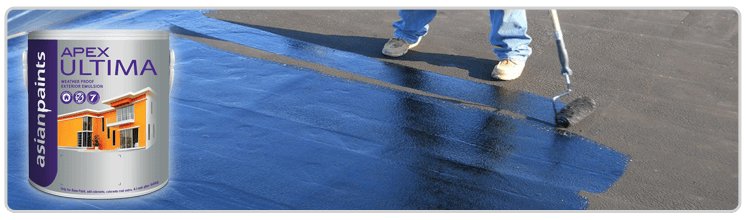 Waterproof Paint Dealers in Bangalore for Roof